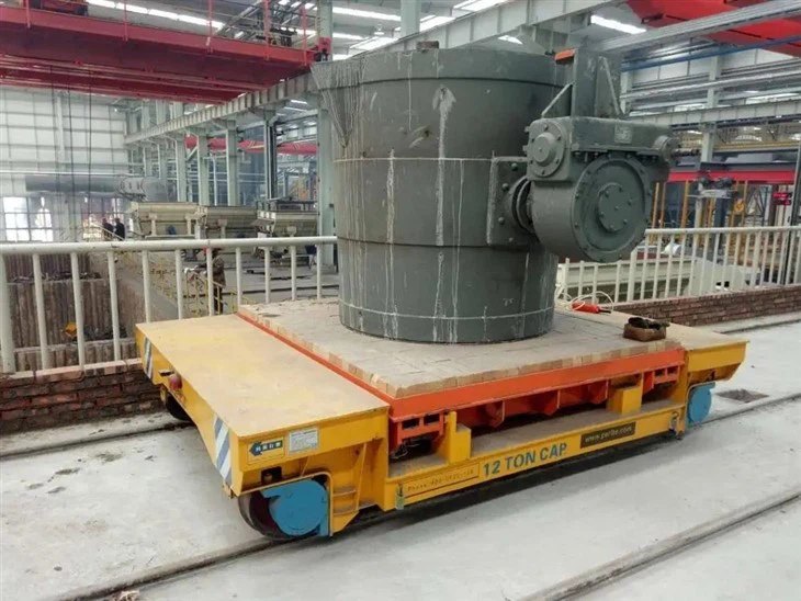 Ladle Transfer Cart For Metallurgy Plant
